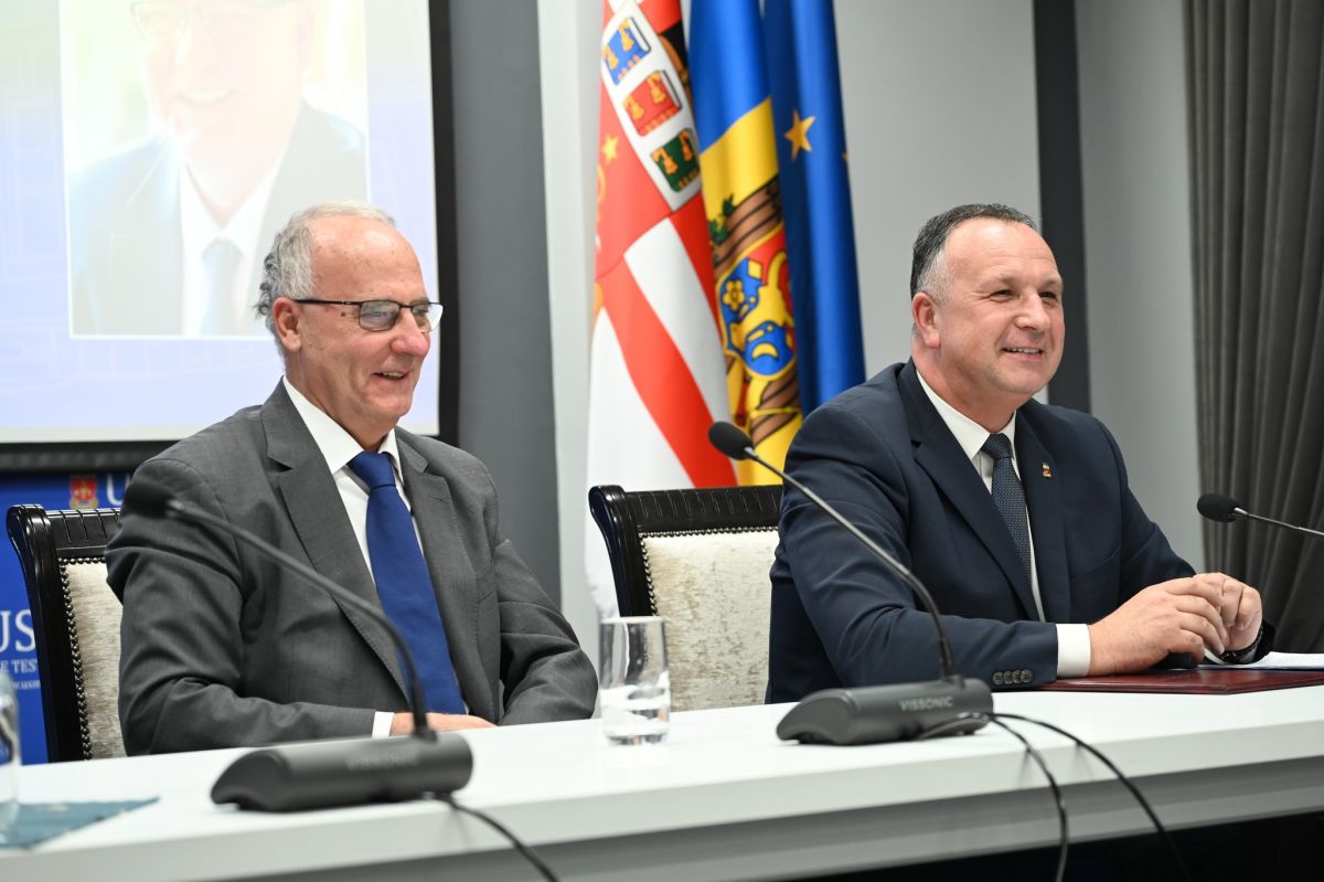 Doctor Honoris Causa al USMF „Nicolae Testemițanu” profesorul emerit Dan Lucian Dumitrașcu